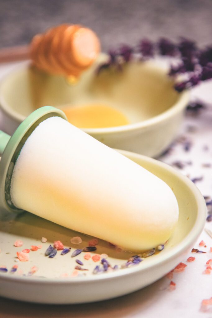 Lavender Popsicles with Butta