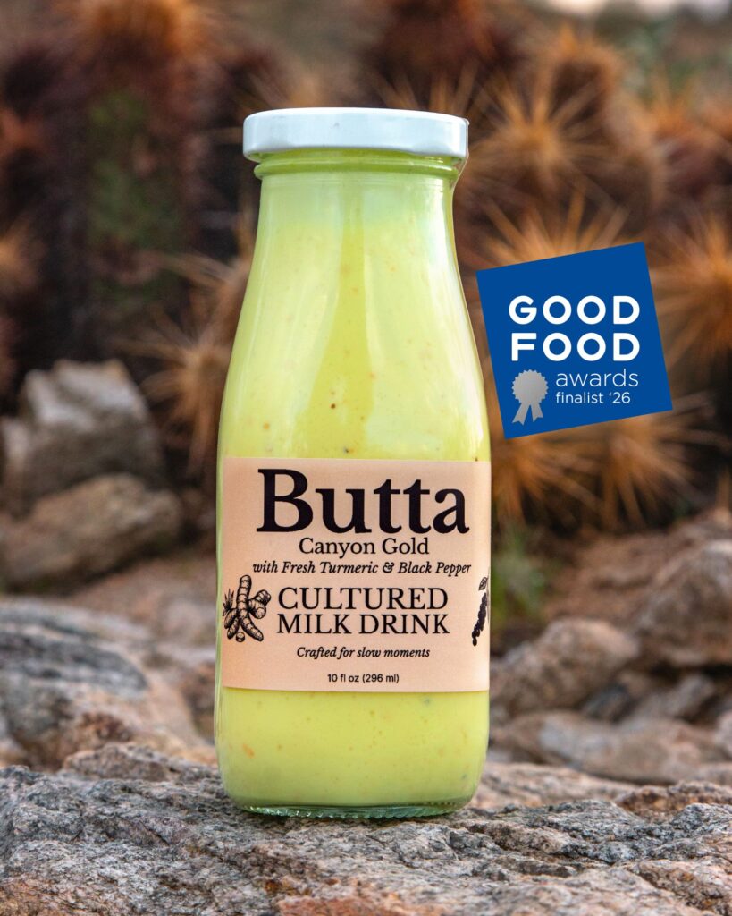 Butta Canyon Gold cultured milk drink with turmeric and black pepper